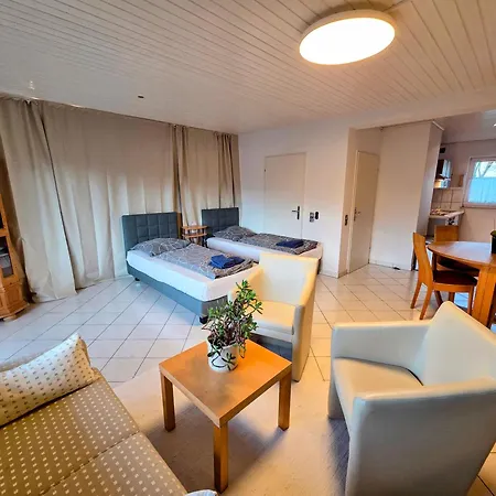 Apartamento Geraeumige Mit 4 Betten Und Balkon Bodenheim